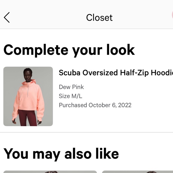 Lululemon Scuba Hoodie - Picture 2 of 5